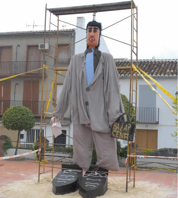 La Fiesta de Interés Turístico de El Burgo: La Quema de Judas